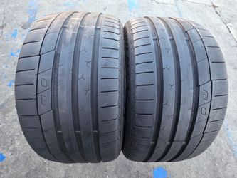 2 USED TIRES CONTINENTAL 245/40/18
