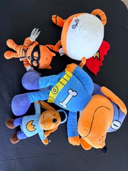 Dog Man Plushie Lot
