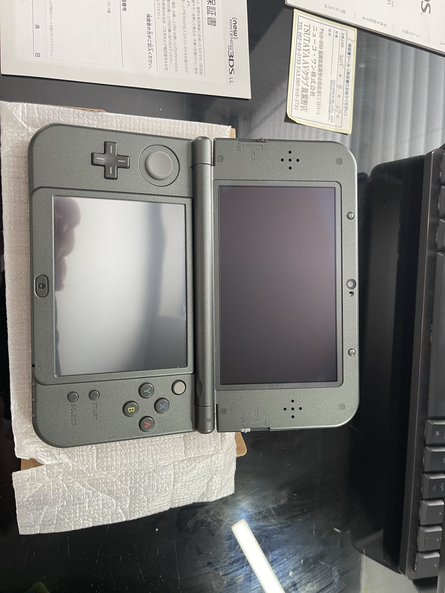 New Nintendo 3DS XL LL console 