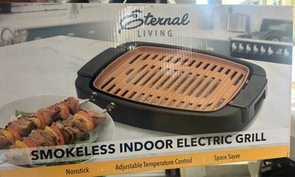 New smokeless indoor electric grill