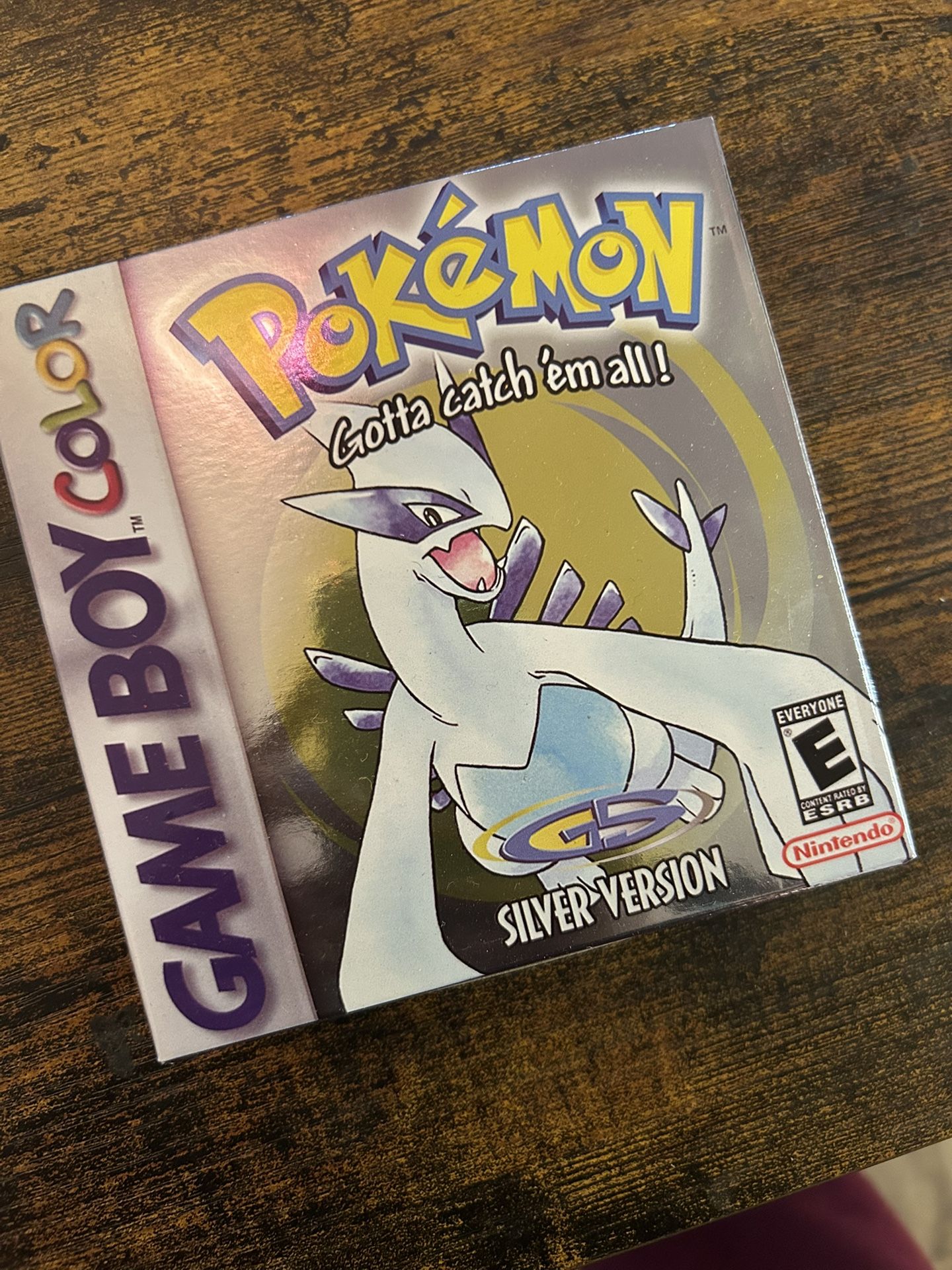Original Pokémon Silver Gameboy 