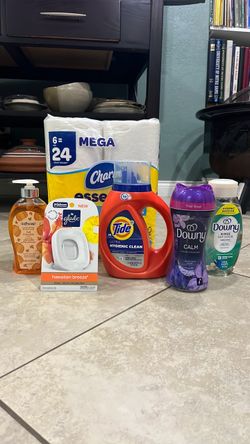 Tide, Downy, Charmin, Softsoap, Glade