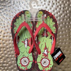 Zombie Flip Flops -Mens Small