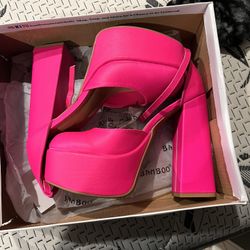 Pink Barbie Pumps