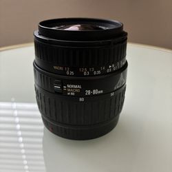 Sigma 28-80mm 1 3.5-5.6 macro Lens