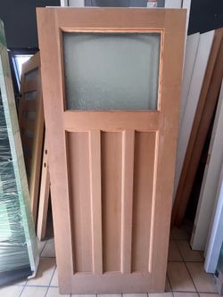 🚪 Douglas Fir Exterior Craftsman Door – 34x80 🚪