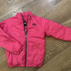 Girl’s North face jacket Dark Pink