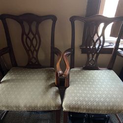 Matching Wooden Chairs