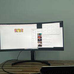 LG 35” Inch UltraWide Curved Monitor