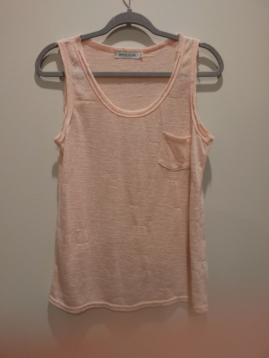 Ruffled Tank Top, (Large)