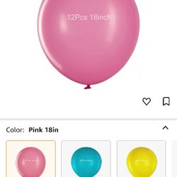 Pink Party Balloon 