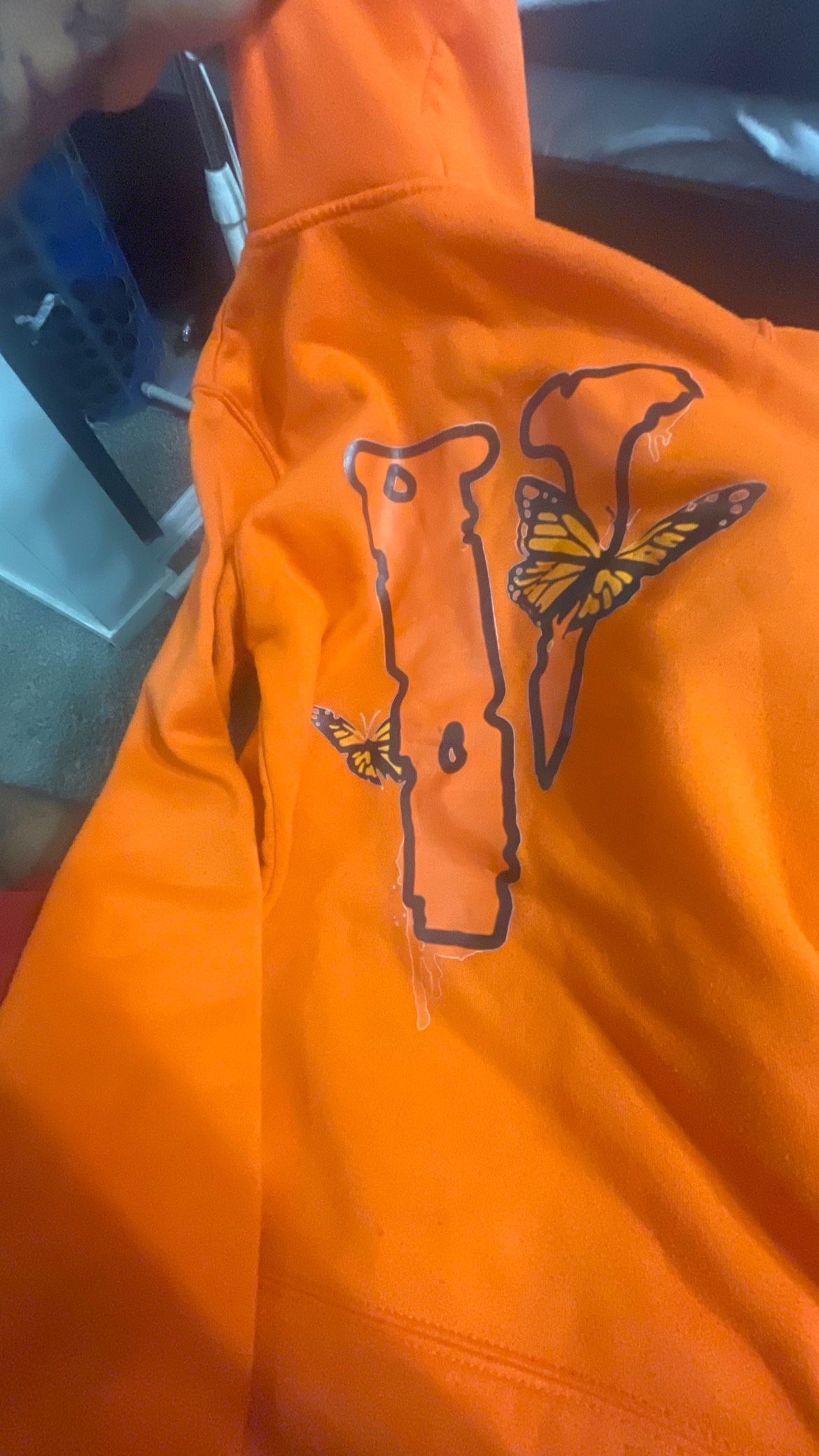Orange Vlone Hoodie
