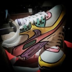 Custom Painted Airmax 90's