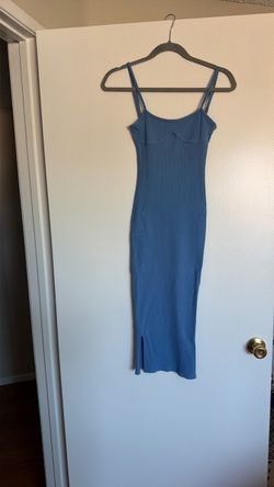 Blue fashion nova dress size Small