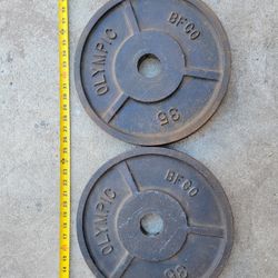 35 Lb Olympic Plates