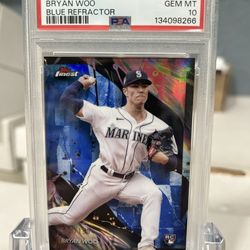 2024 rookie Bryan woo mariners