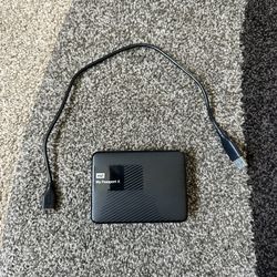 WD 2TB My Passport X Portable External Hard Drive USB 3.0 WDBCRM0020BBK-04 K31