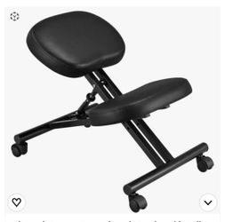 Ergonomic Kneeling Chair with Casters