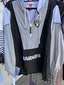 MITCHELL & NESS MENS GREY AND BLACK JACKET 