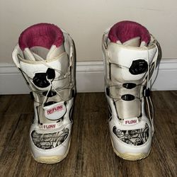 Flow Snowboard Boots Size 8 Womens 