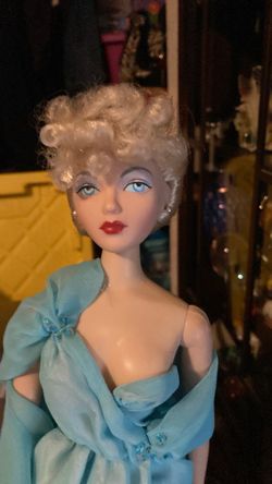Gene doll- blue dress