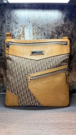 Vintage Christian Dior Monogram Oblique Crossbody Bag
