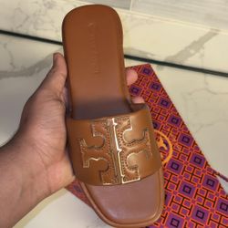 Brown Tory Burch Sandals 