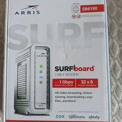 ARRIS - SURFboard SB6190 32 x 8 DOCSIS 3.0 Cable Modem