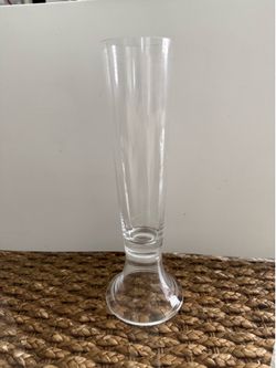 Pilsner Vases /  Oversized 11" Footed Pilsner Glasses