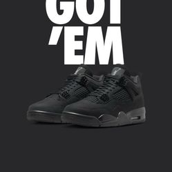 Jordan 4 Retro Back Cats 🐈‍⬛🥷 (2025)