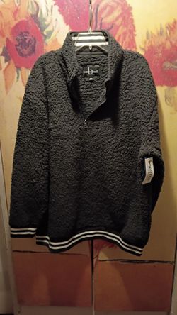 Gray Boxercraft pullover zip up new size 3X