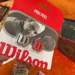 3 Wilson Pro Feel Tennis Racquet Vibration Dampener