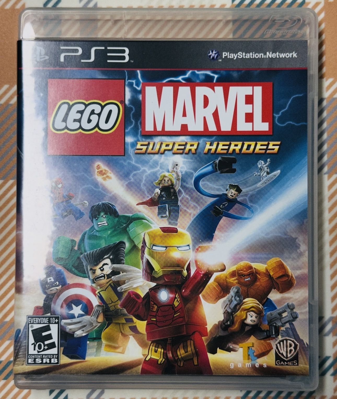 LEGO Marvel Super Heroes (Sony PlayStation 3 PS3, 2013) Complete Tested/Works