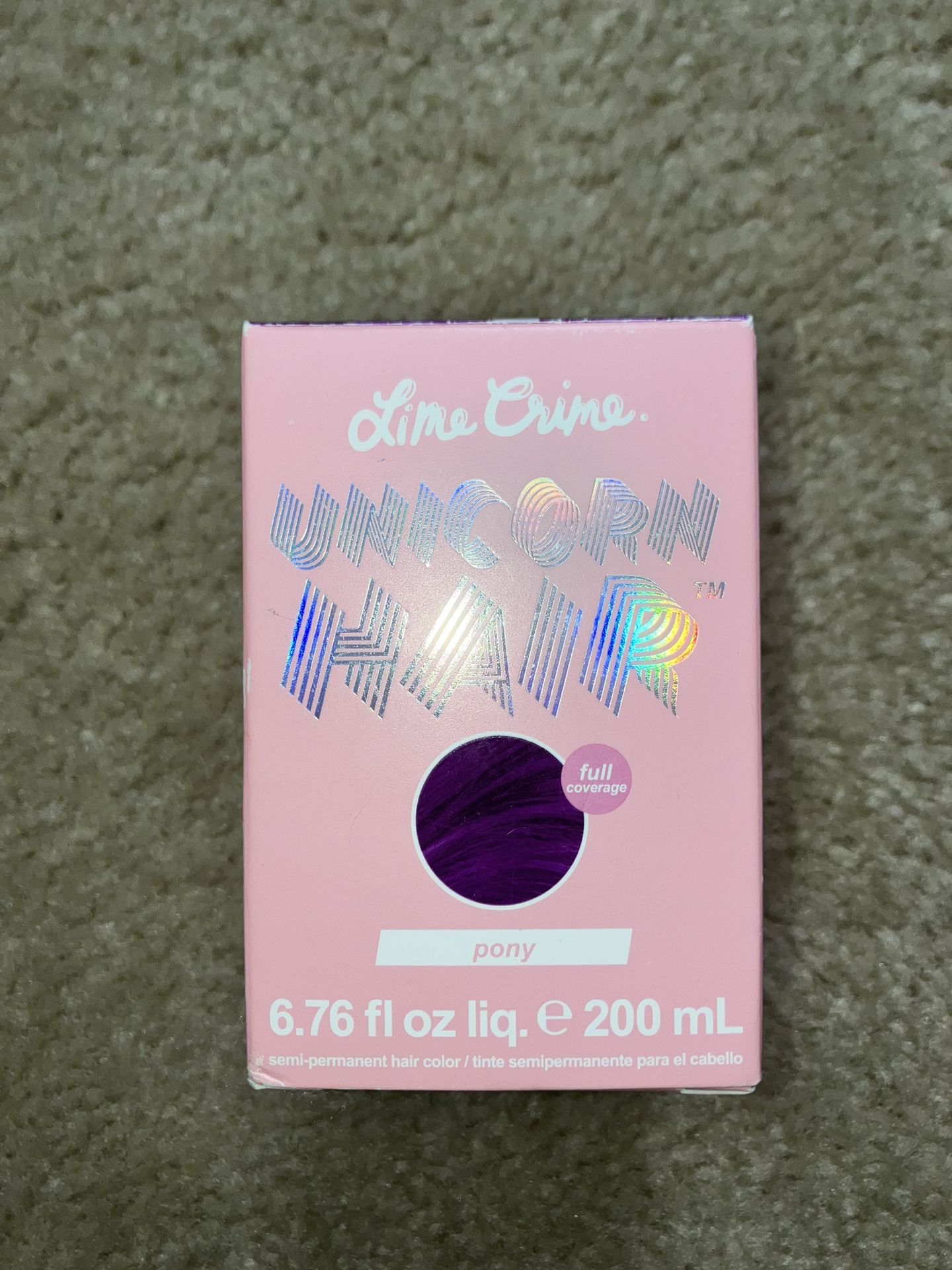 Lime Crime Unicorn Hair Full Coverage Hair Dye - Pony