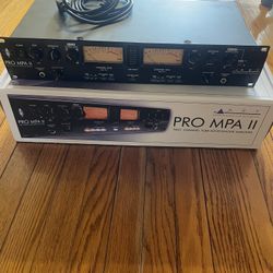 art pro mpa ll two channel microphone amp