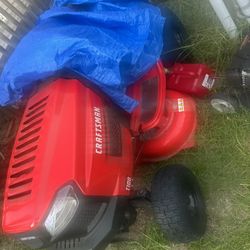 Six Month Old Riding Lawn Mow