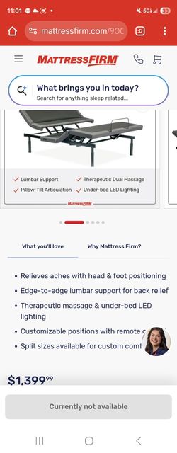 Mattress Firm 900 Adjustable Base