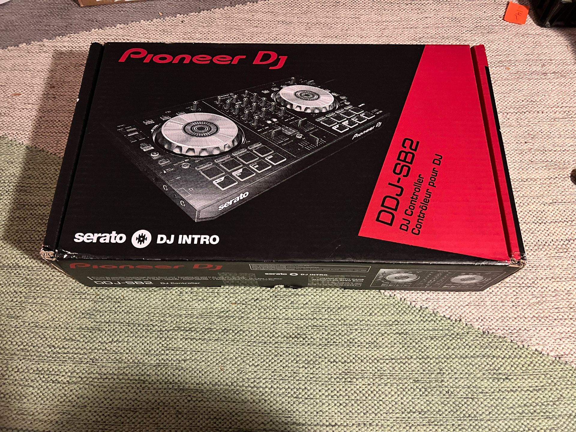 Pioneer DJ DDJSB2 Black DJ Controller Serato DJ Pro Support 2Channel