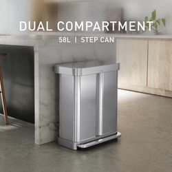 Simplehuman 58L Trash Can