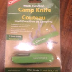 Camp Knife New In Plastic 