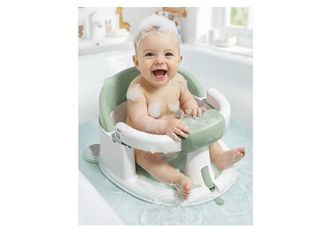 Baby Bath Seats for Babies Sitting Up, Non-Slip Baby Bathtub with 3 Suction Cups, Safe & Comfortable Toddler Bath Seat Ideal for Baby Bath/Shower Supp