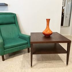 Vintage Mid Century Walnut Coffee Table
