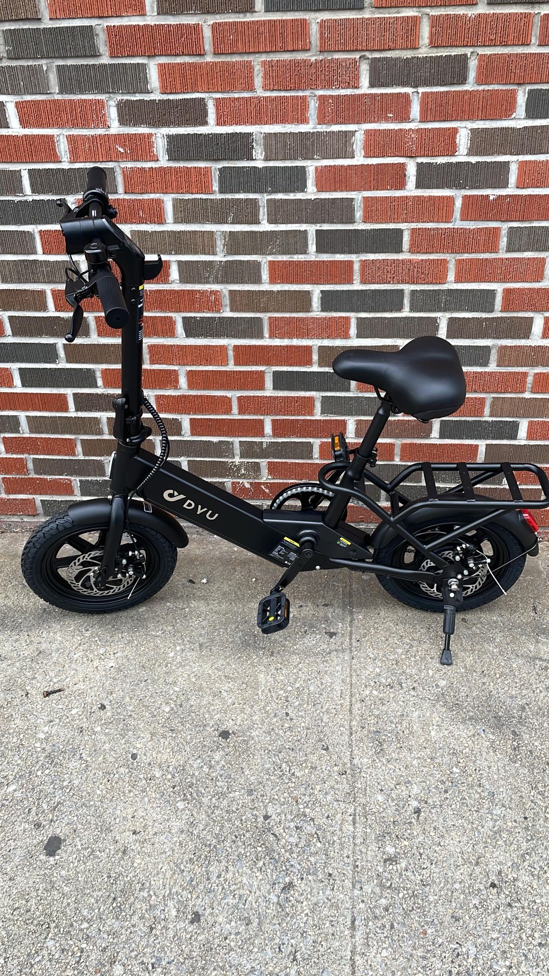 14" Folding Electric Bike , 500W Peak Motor 36V/7.8AH Battery
