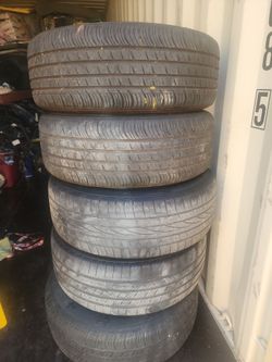 Rims With Tires 215/55/R17Toyota Solara