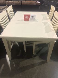 5PC Rustic Dining Table Set Sale