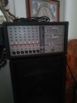 PHONIC amp &speakers