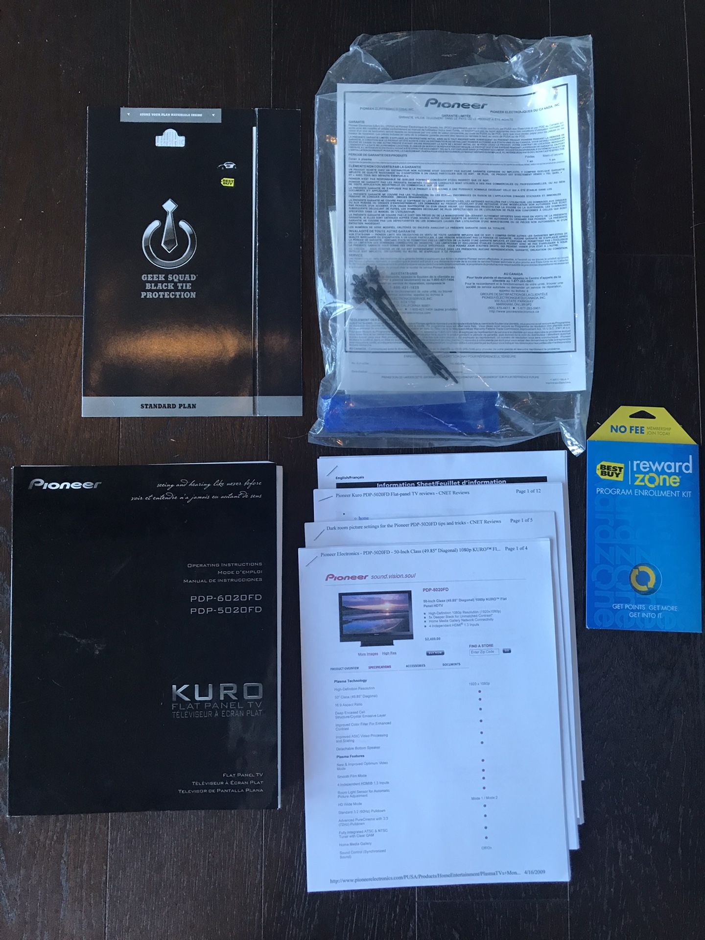 Pioneer KURO PDP-5010FD 50” 1080P HD Plasma TV for Sale in Gilbert