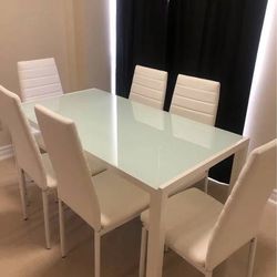 6 person dining set 