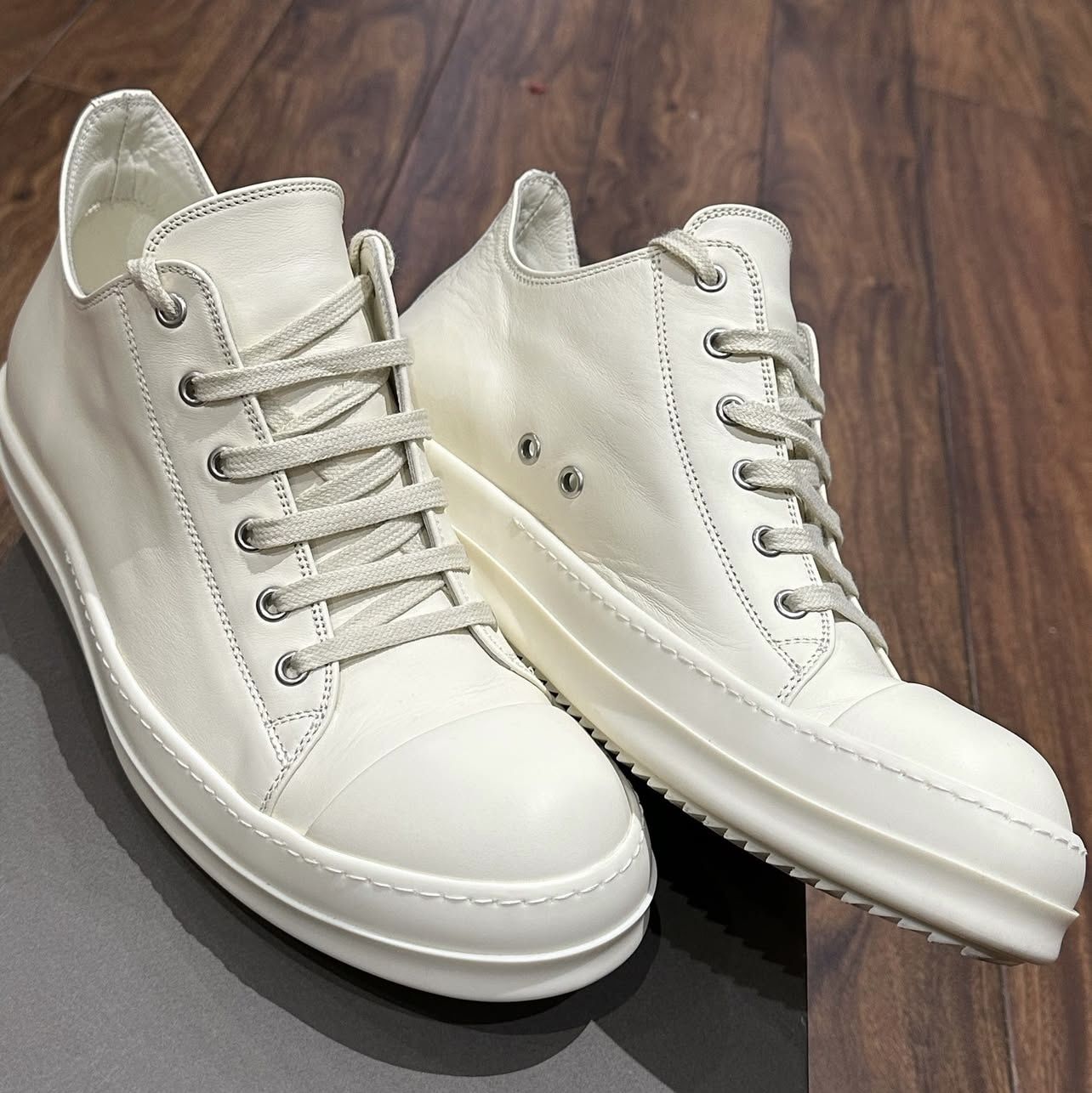 Rick Owen’s leather Ramones Low 2024