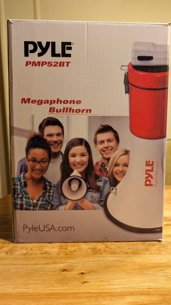 Pyle 50 Watt Bluetooth Megaphone/Loudspeaker
